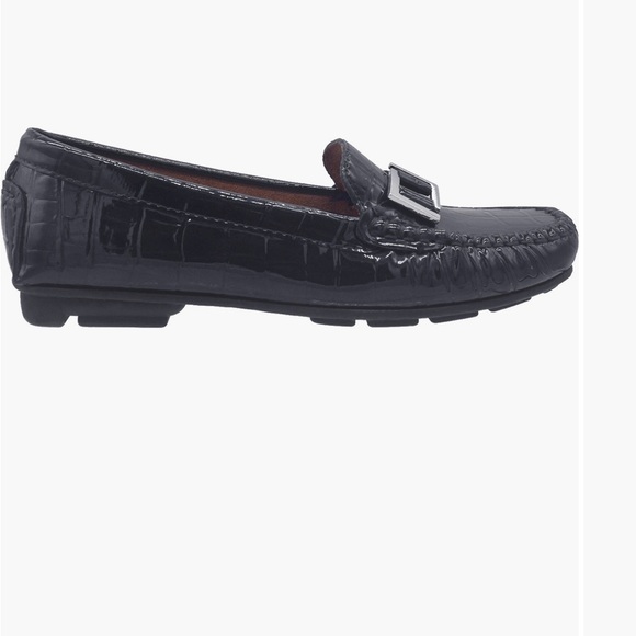 Navy Impo Baya Loafers with Buckle Detail - Picture 12 of 12